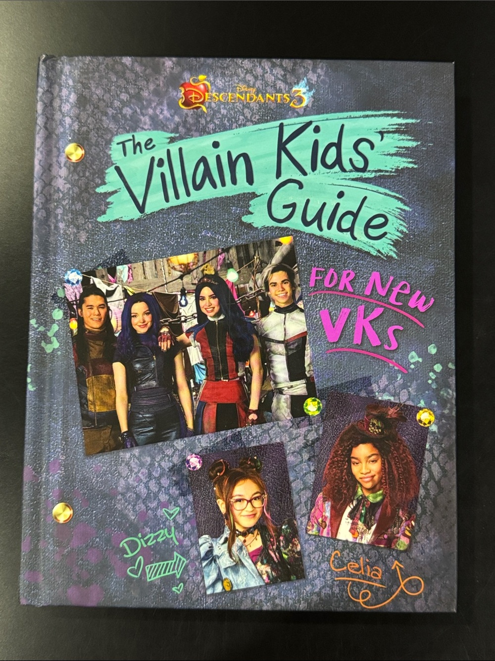 Disney Descendants 3: The Villain Kids’ Guide for New Vks - Hardcover Book